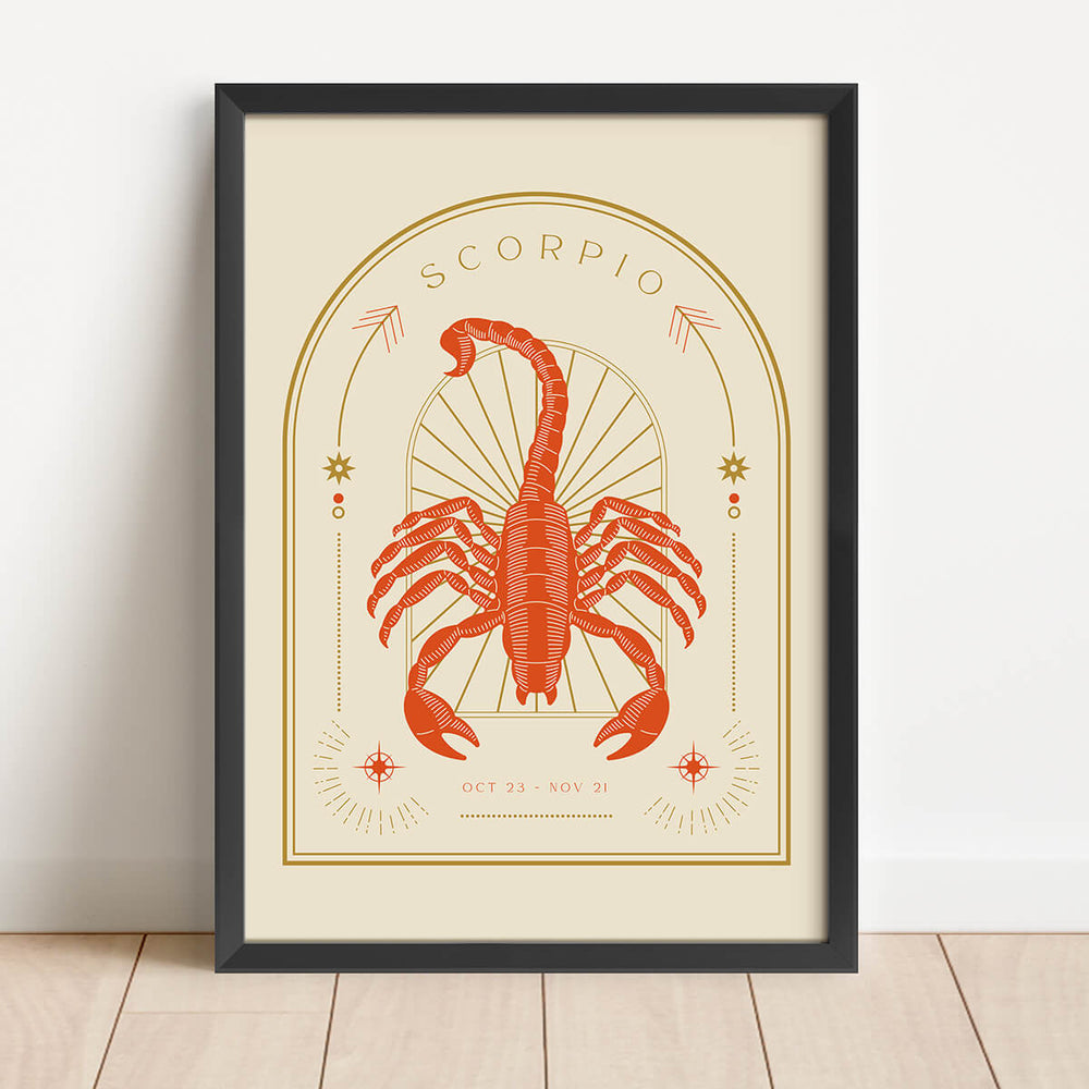 Zodíaco Vintage - Escorpião