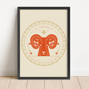 Vintage Zodiac- Aries thumbnail-image-1