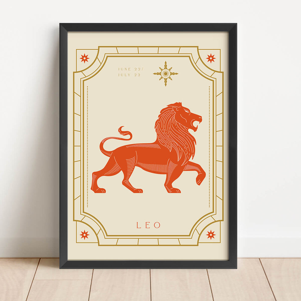 Zodíaco Vintage - Leão
